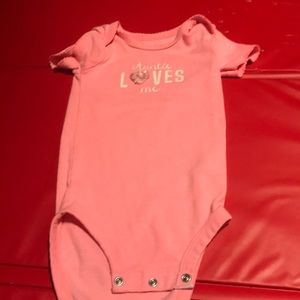 Pink Girls onesie